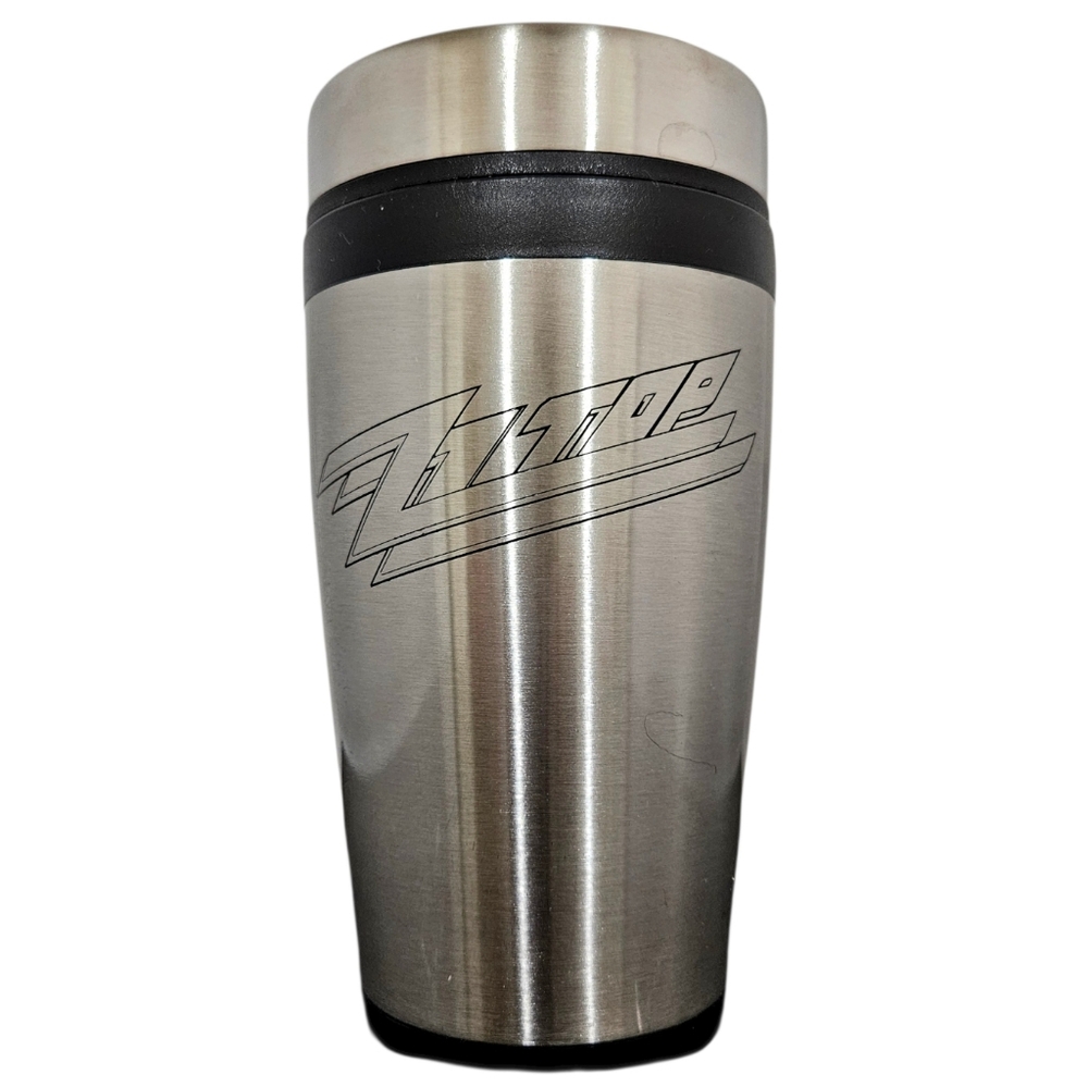 ZZ Top 2016 VIP travel mug rare stainless steel VGUC coffee licensed cup flask